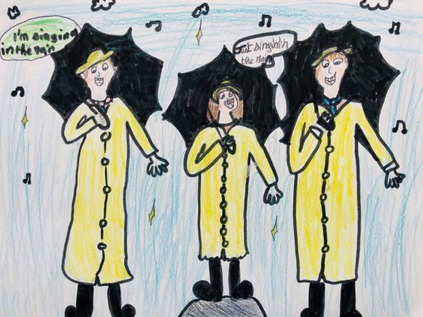 chantons sous la pluie